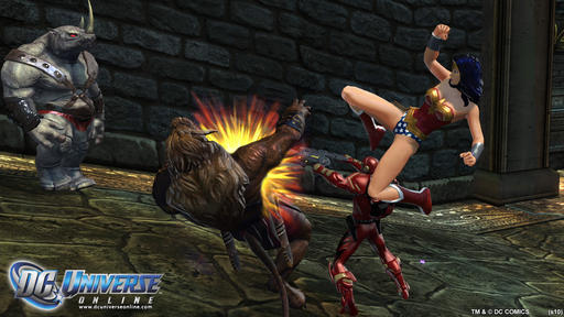 DC Universe Online - Power Girl & Wonder Woman